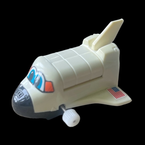 Tomy SPACE SHUTTLE Pop-Up Astronaut Vintage 2 1/4” Toy Wind-Up - Picture 2 of 4